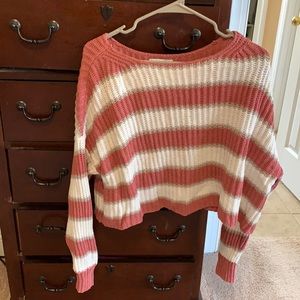 American Eagle sweater. Short waisted and Boatneck